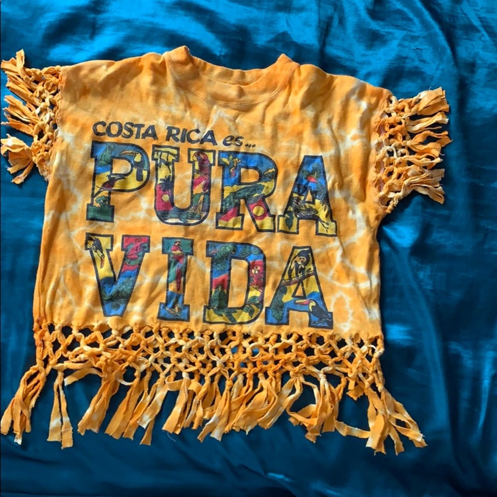 Handmade in Costa Rica Fringe Top